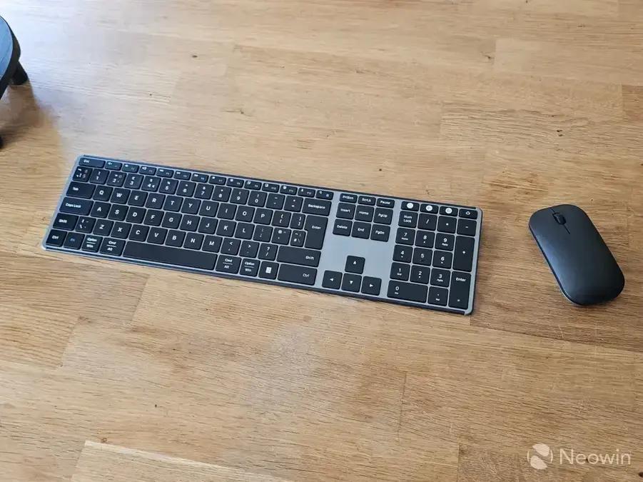 Teclado e Mouse Bluetooth recarregáveis da SEENDA: portáteis e práticos