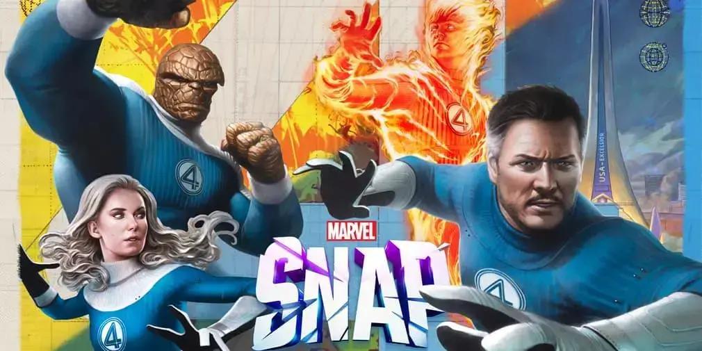Temporada de Quarteto Fantástico em Marvel Snap e novidades no jogo