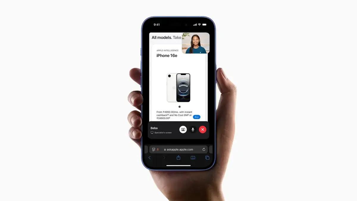 Apple expande serviço de vídeo shopping para Índia, oferecendo atendimento online