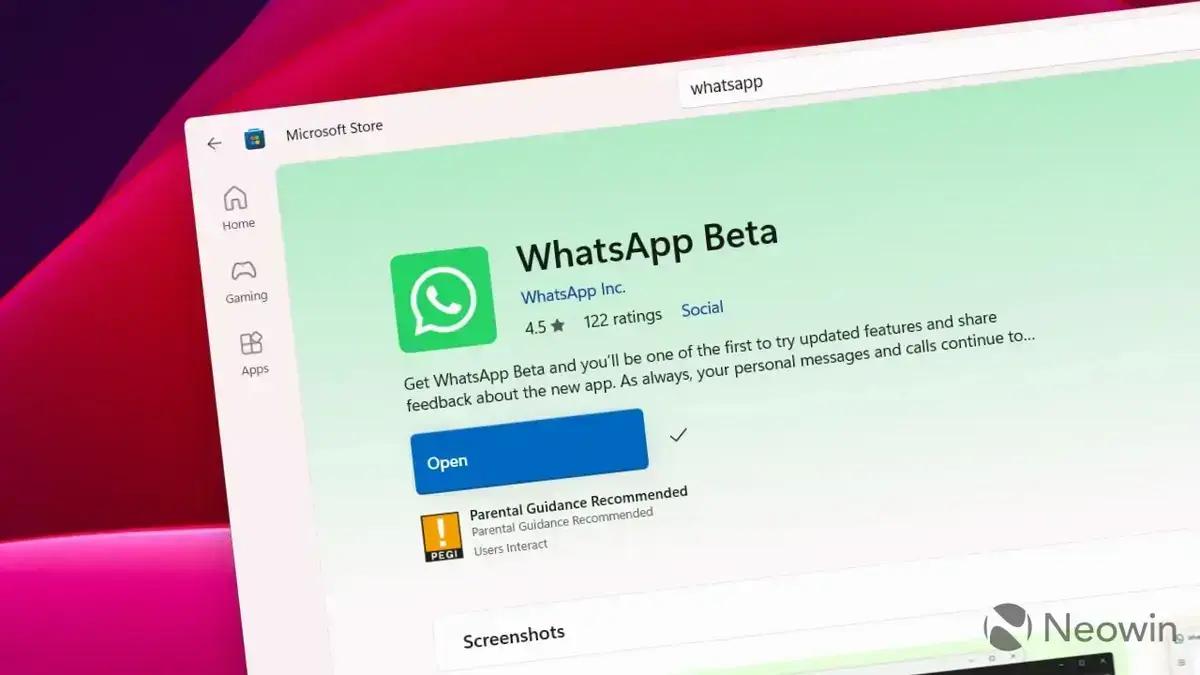 WhatsApp para Windows muda de aplicativo nativo para versão web