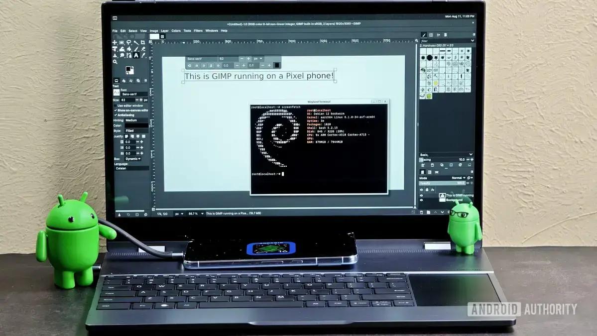 Como rodar aplicativos Linux completos em seu celular Android