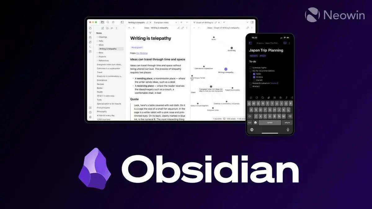 Atualização do Obsidian 1.9.7 Traz Correções e Melhorias Essenciais