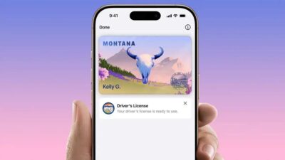 Moradores de Montana passam a usar carteiras de motorista digitais no iPhone e Apple Watch