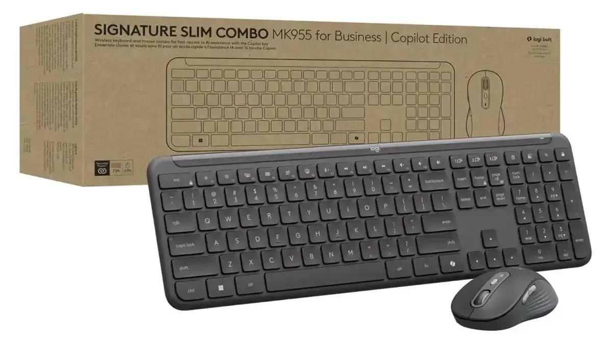 Combo de teclado e mouse Logitech com desconto de 33%