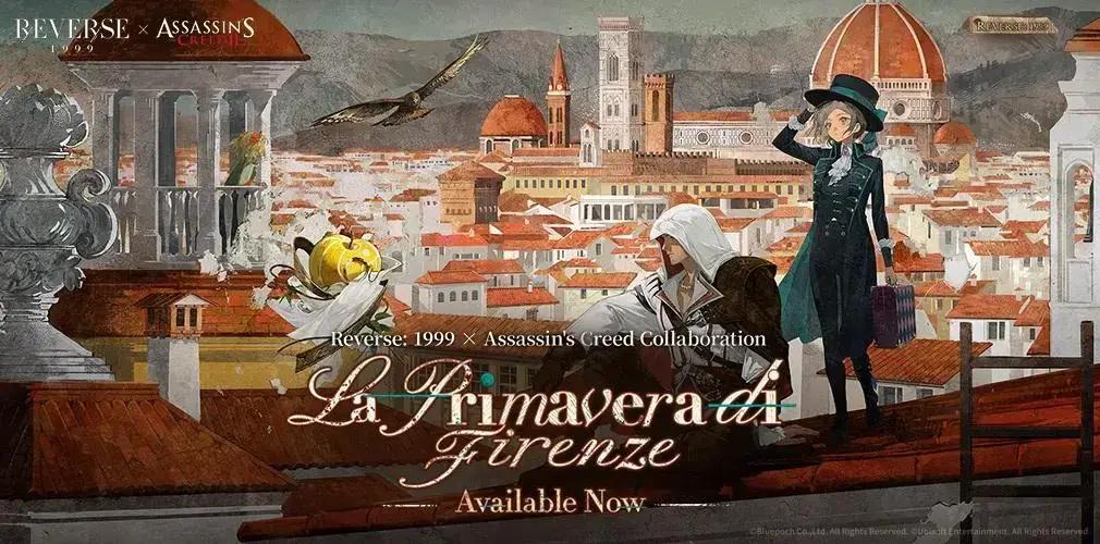 Reverse: 1999 e Assassin's Creed: Detalhes da Colaboração com Ezio