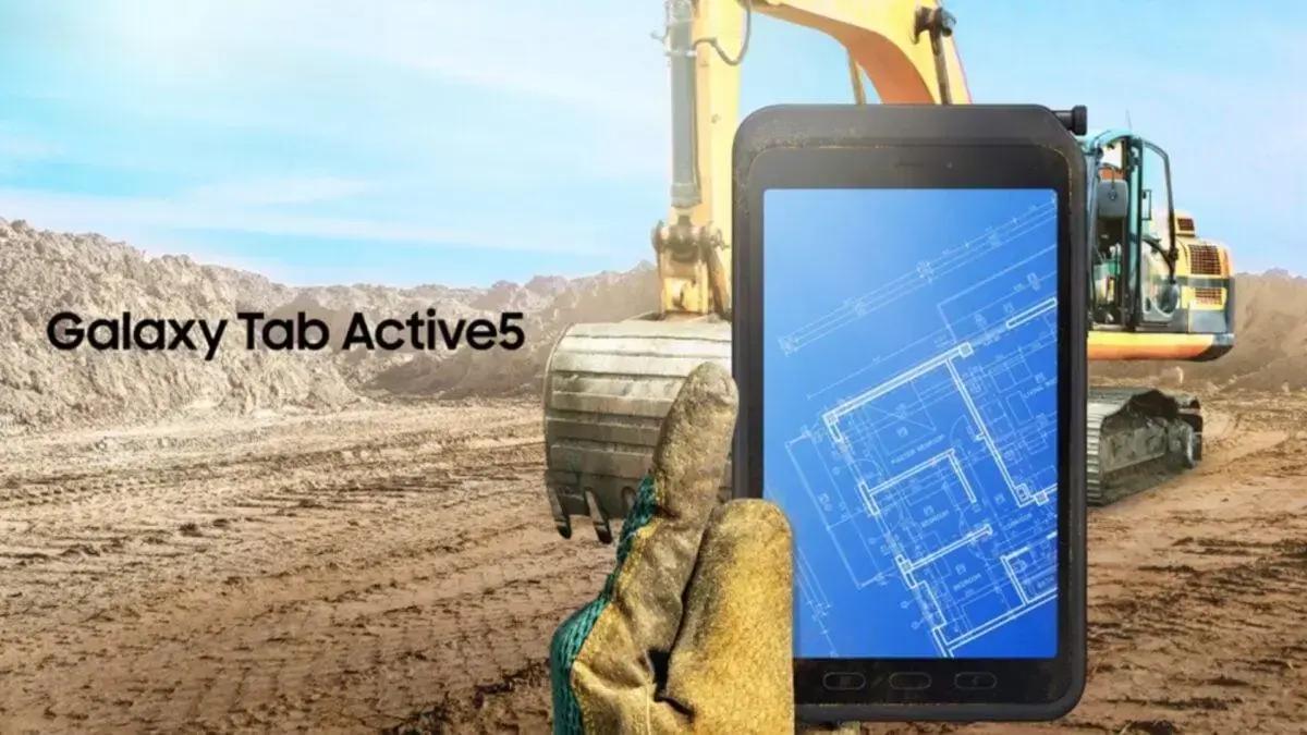 Samsung lança na Índia o Galaxy Tab Active 5 com suporte estendido de software