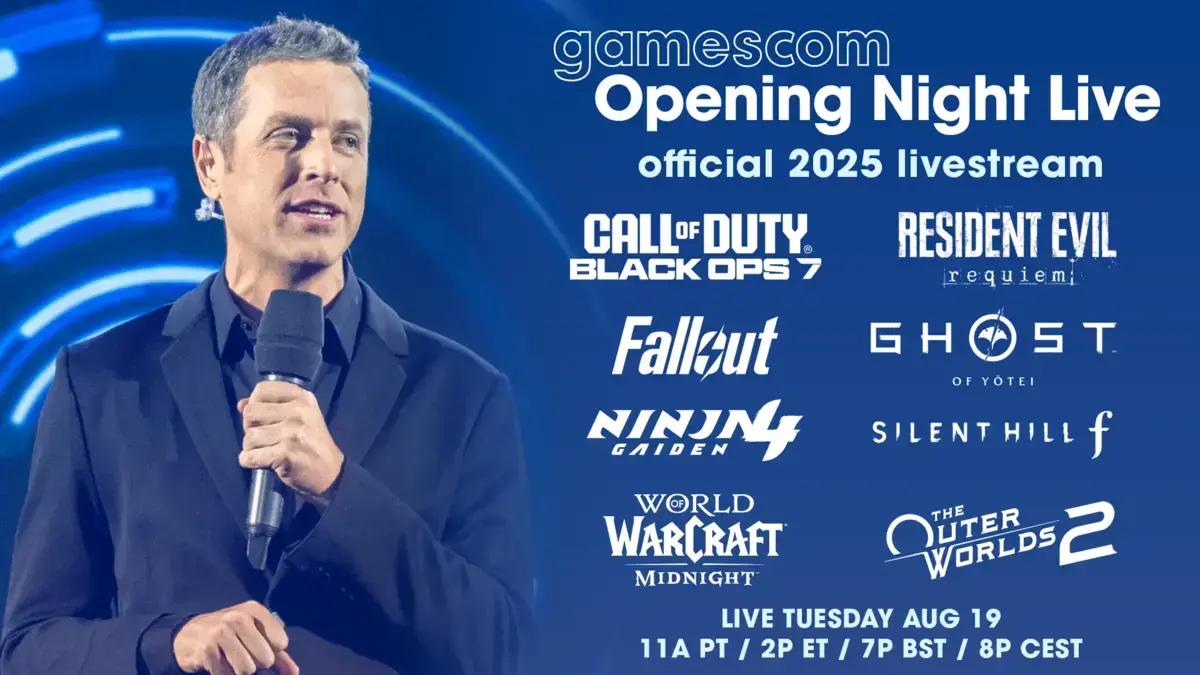 Quando e onde assistir à Gamescom ONL 2025