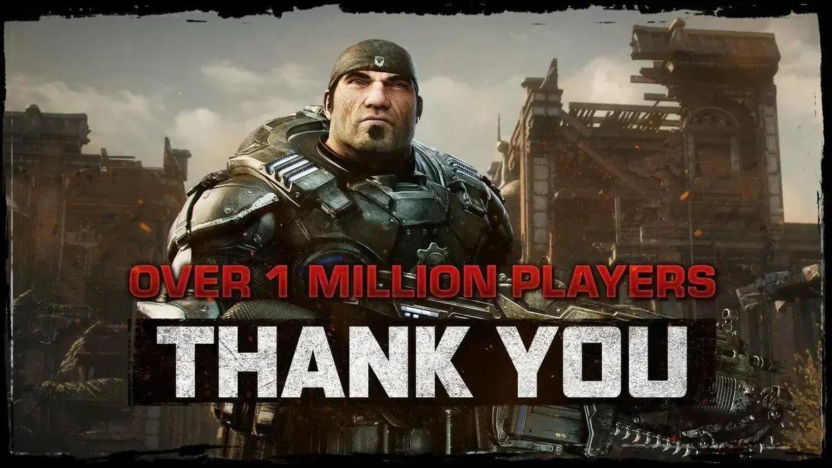 Gears of War Reloaded supera 1 milhão de jogadores em 3 dias após lançamento