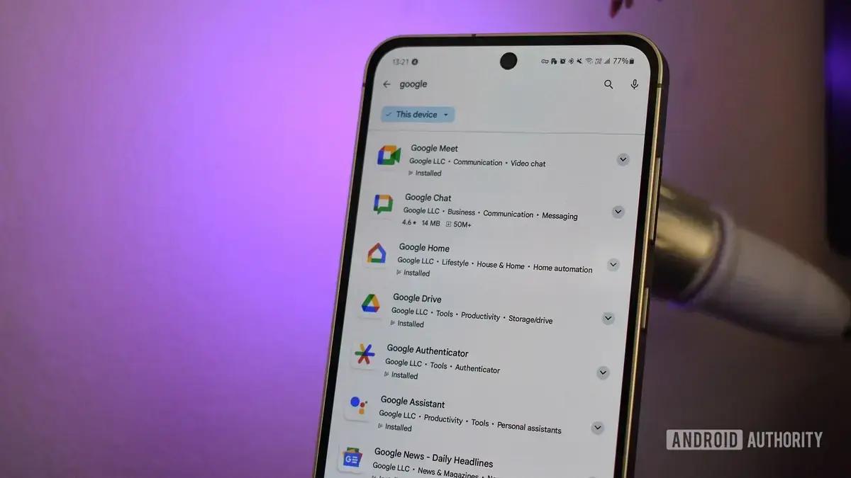 Google Play Store testa botão para desinstalar apps remotamente em vários dispositivos