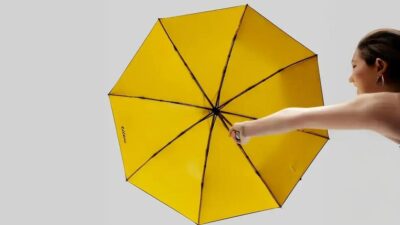 Lançamento do guarda-chuva Lightning Yellow da Xiaomi para veículos