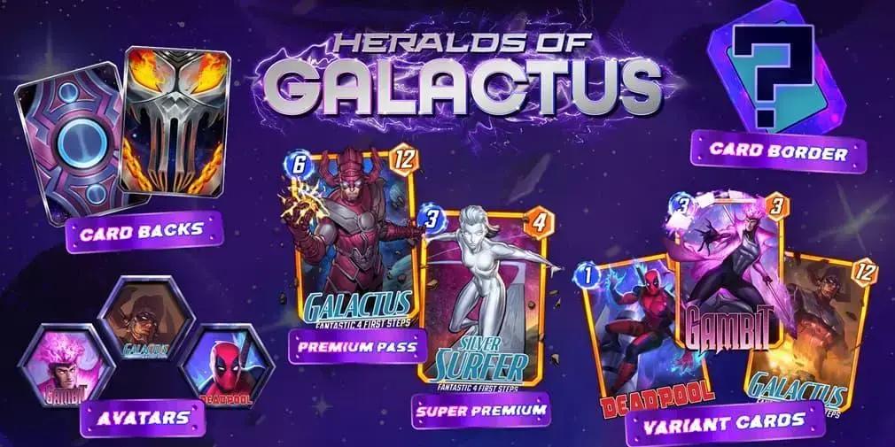 Marvel Snap Lança Temporada "Arautos de Galactus" com Novas Cartas e Eventos