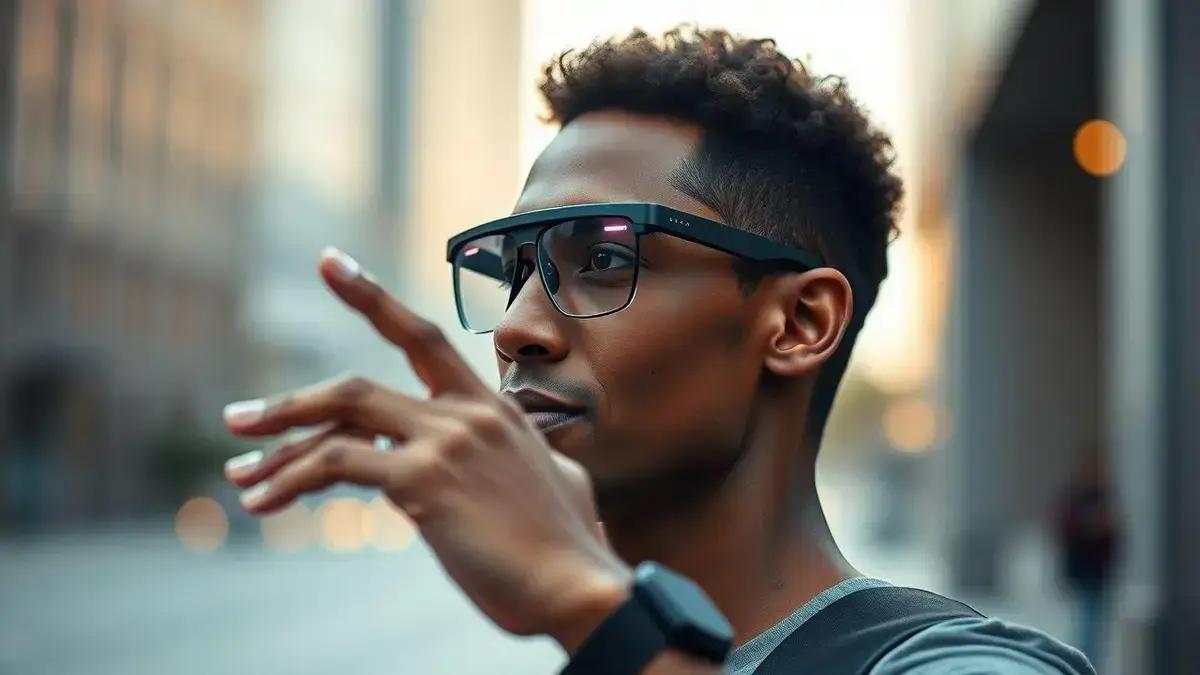 Meta revela óculos inteligentes Hypernova com display e pulseira para controle por gestos