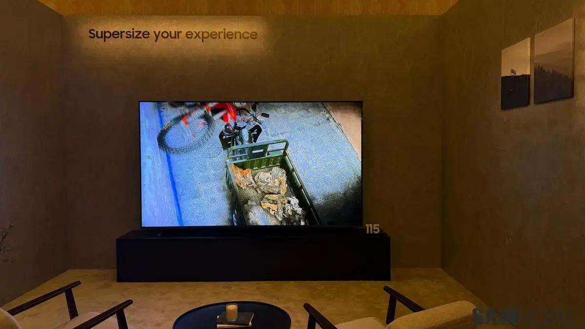 Samsung lança nos EUA TV Neo QLED 4K com 115 polegadas e tecnologias avançadas