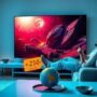 Desconto de US$ 1.000 na TV Samsung Neo QLED 2025 4K HDR+ Dolby Atmos, oferta não válida no Brasil