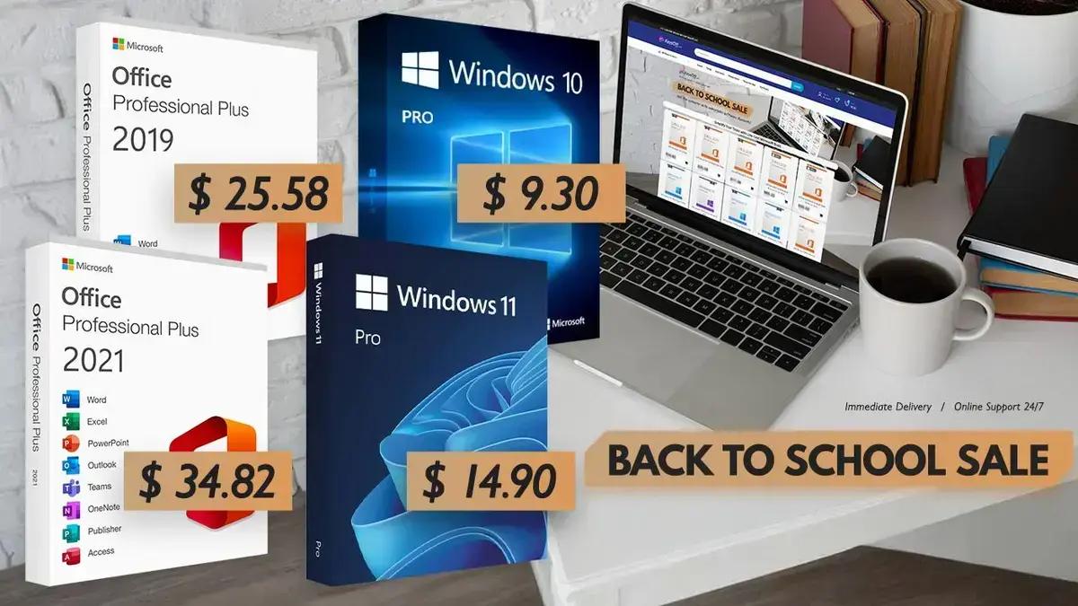 Promoção internacional de volta às aulas oferece descontos em Office e Windows a partir de R$ 15