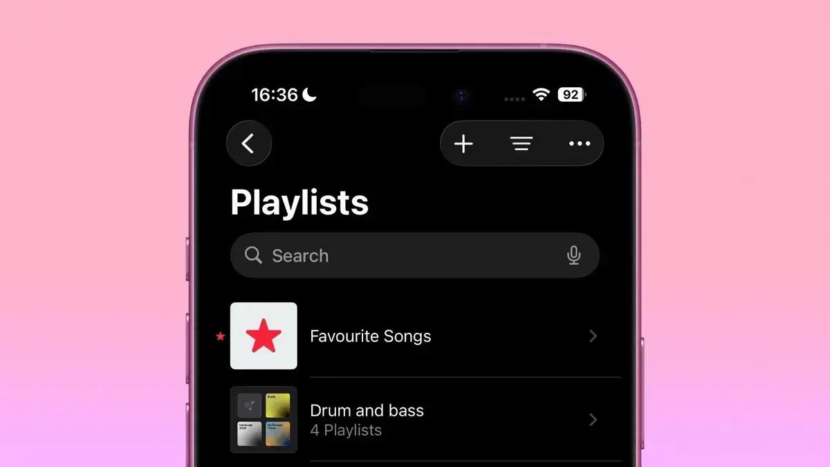 iOS 26: Apple Music Agora Permite Organizar Playlists em Pastas