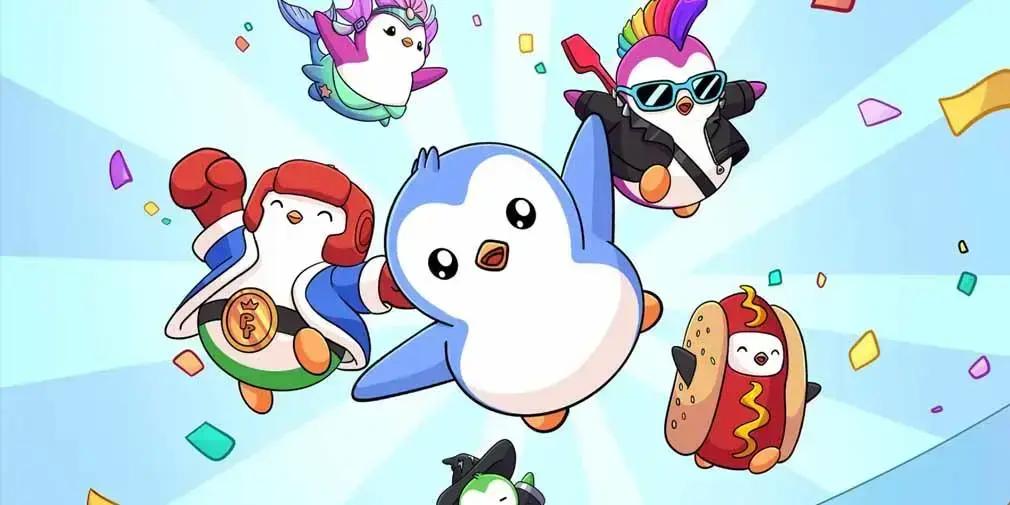 Pudgy Party: jogo com pinguins e battle royale e itens em blockchain é lançado oficialmente