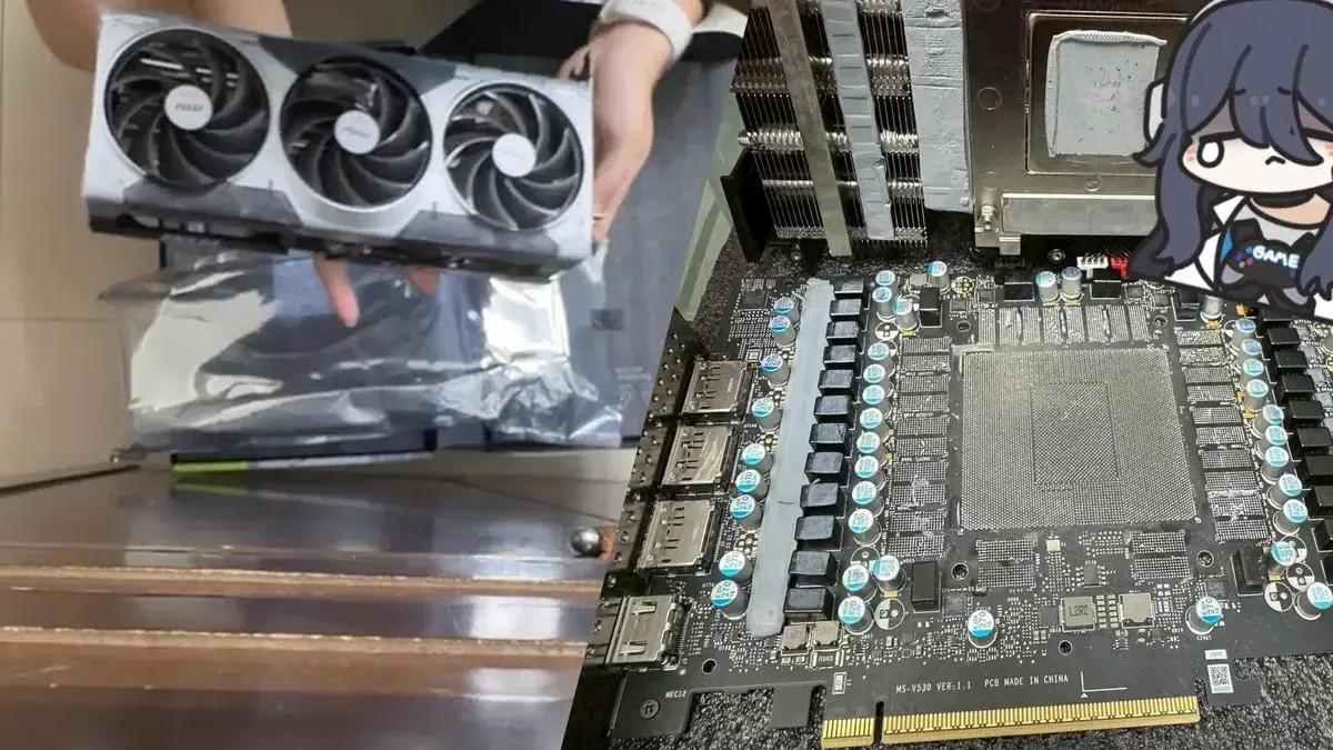 Usuário recebe RTX 5090 da MSI com componentes ausentes; novo caso de GPUs falsas na Amazon