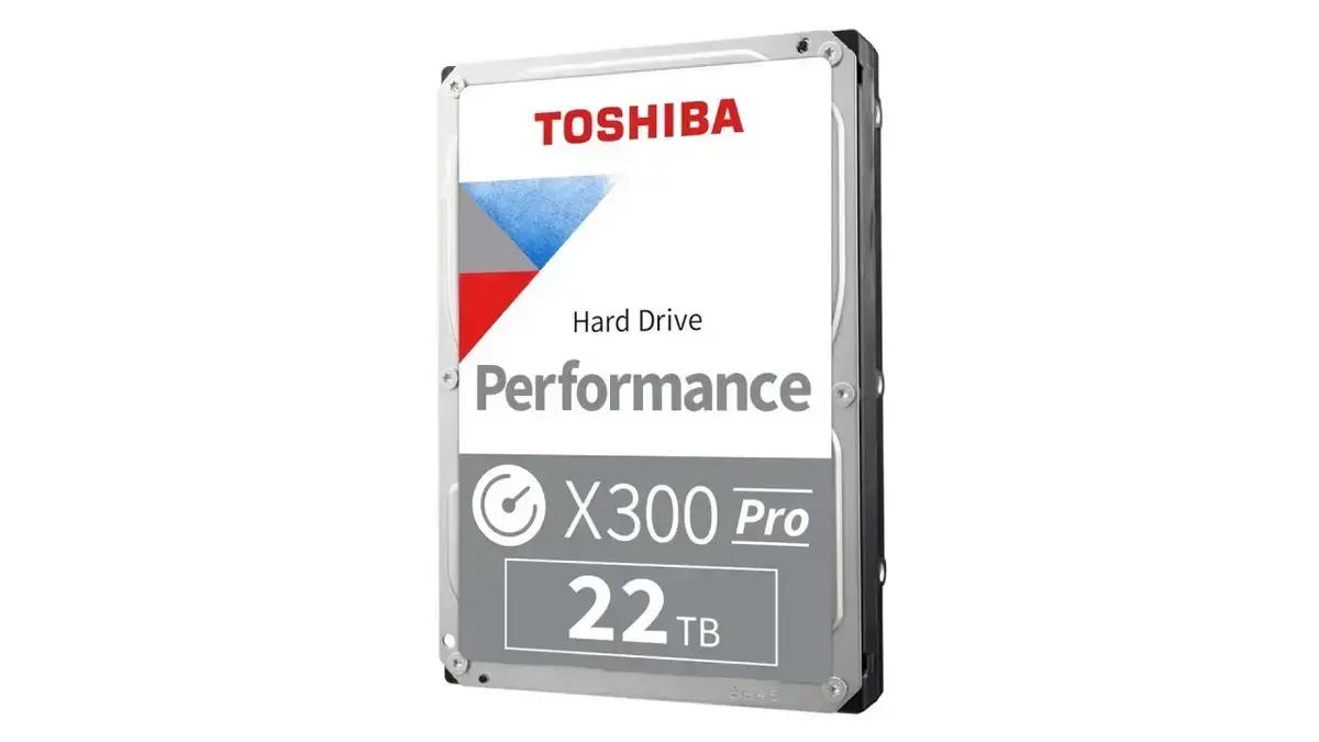 Disco Rígido Toshiba X300 PRO de 22TB com 29% de desconto (Oferta nos EUA)