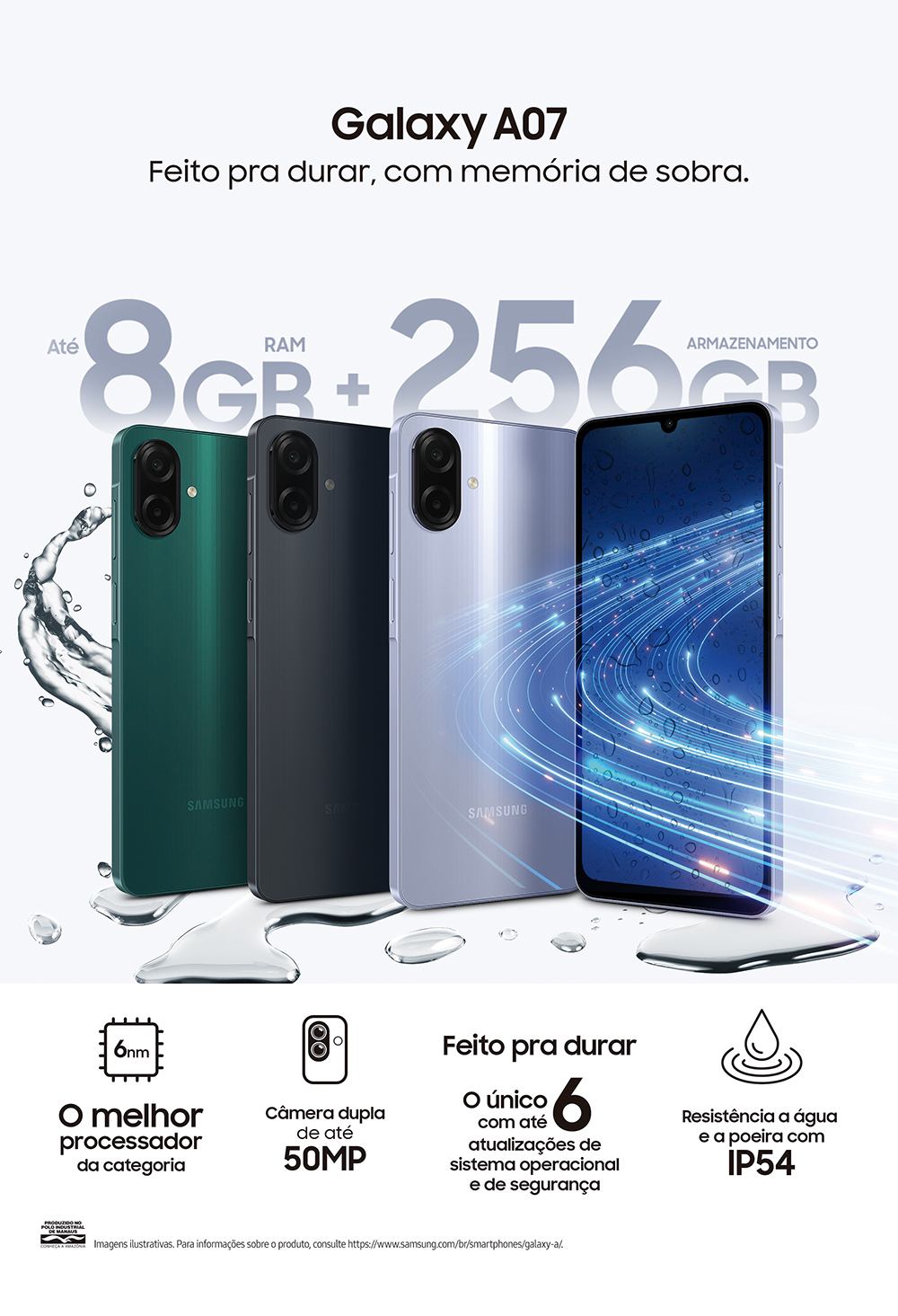 Samsung Galaxy A17 e A07: Inteligência Artificial chega a smartphones de entrada 4