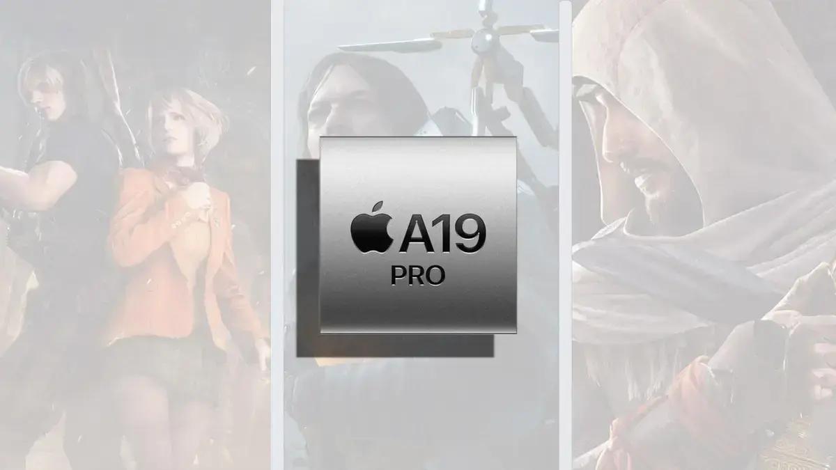Desempenho do chip A19 Pro em jogos AAA supera A18 Pro e A17 Pro com até 69% mais quadros por segundo