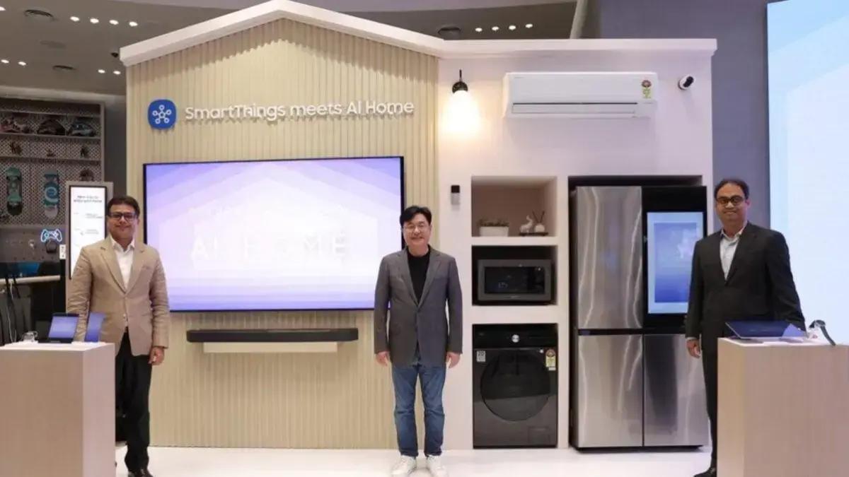 Samsung apresenta conceito AI Home para casas conectadas com IA, mas novidade é exclusiva para Índia