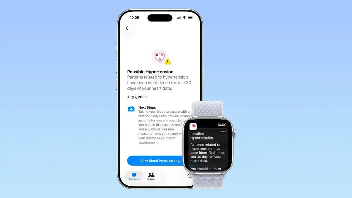 Como funcionam os alertas de hipertensão no Apple Watch