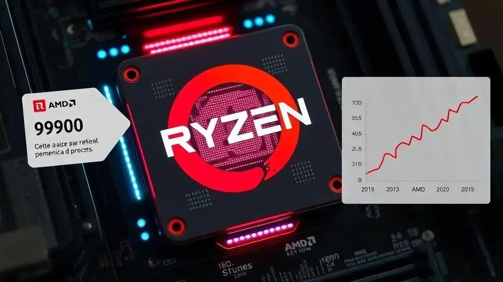 Processador AMD Ryzen 9 9900X de 12 núcleos atinge menor preço histórico no mercado internacional
