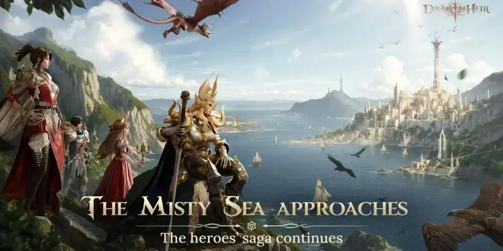 Dragonheir: Silent Gods comemora 2 anos com a Temporada 2: Misty Sea Voyage (evento fora do Brasil)