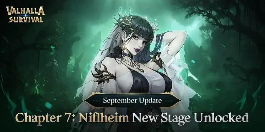 Valhalla Survival lança atualização do Capítulo Sete com o reino Niflheim