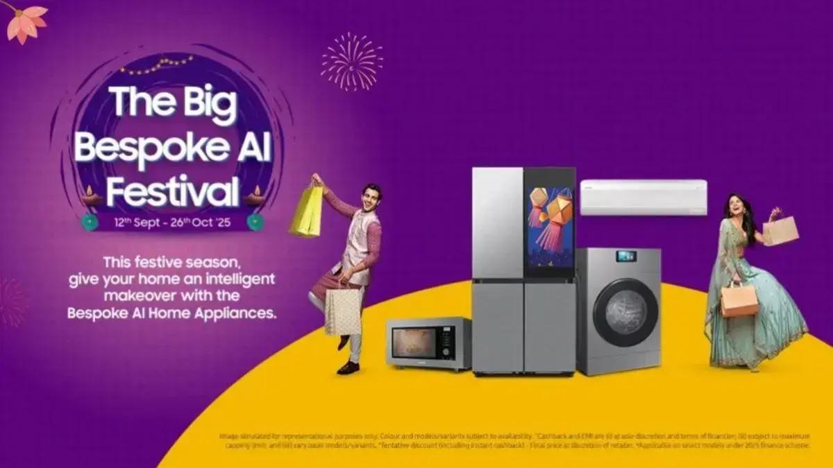 Samsung oferece descontos significativos em eletrodomésticos, mas promoção é exclusiva na Índia