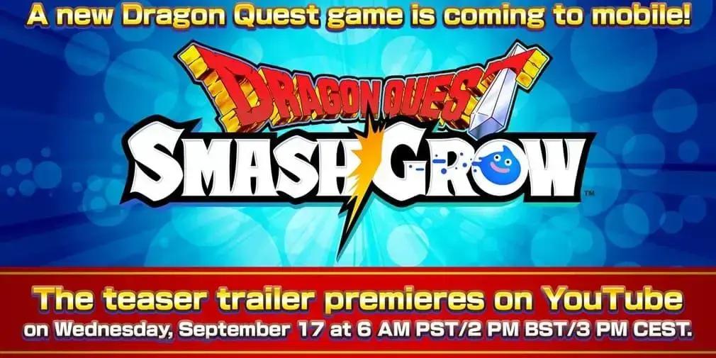Dragon Quest Smash/Grow chega para dispositivos móveis como nova aposta da série