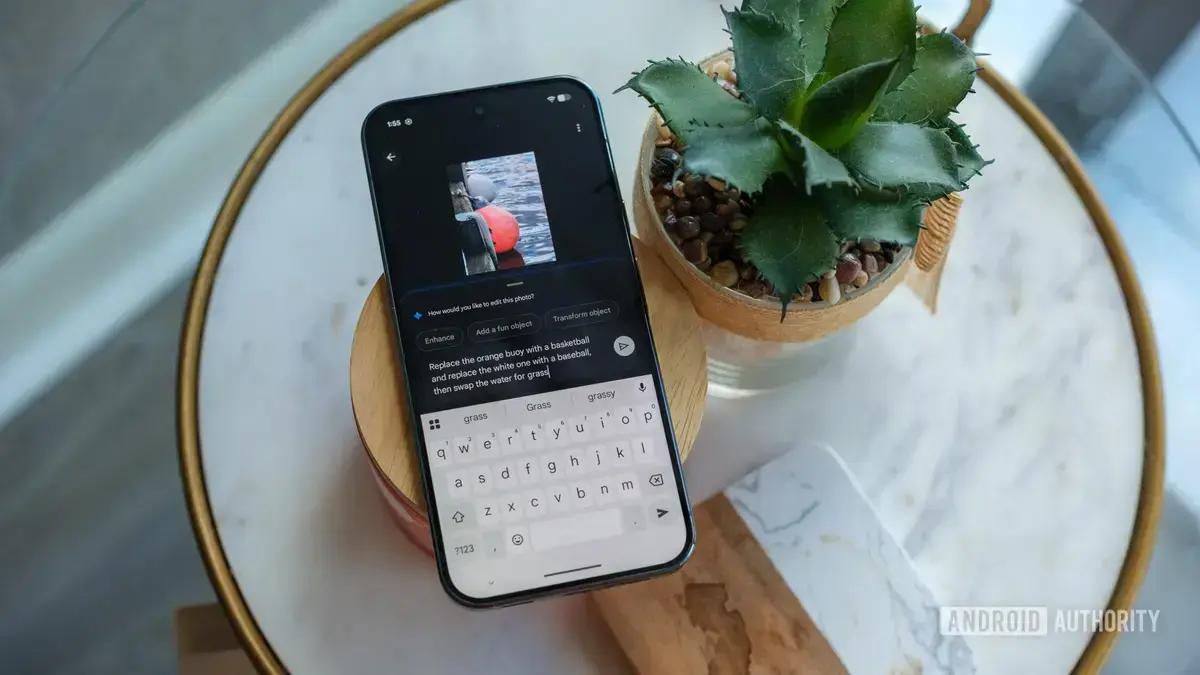 Recurso de edição por texto do Google Fotos, antes exclusivo do Pixel 10, agora disponível para mais usuários