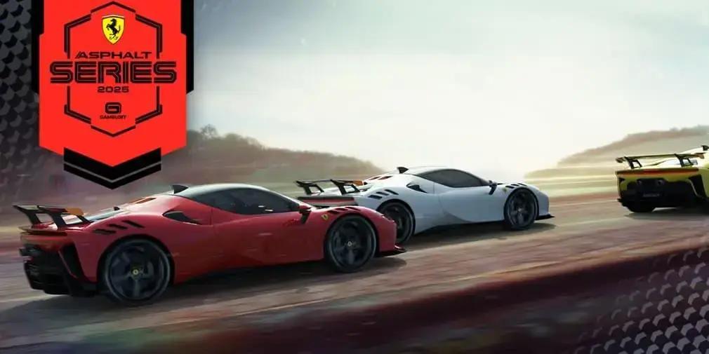 Gameloft e Ferrari anunciam Ferrari Esport Asphalt Series 2025 no Asphalt Legends Unite