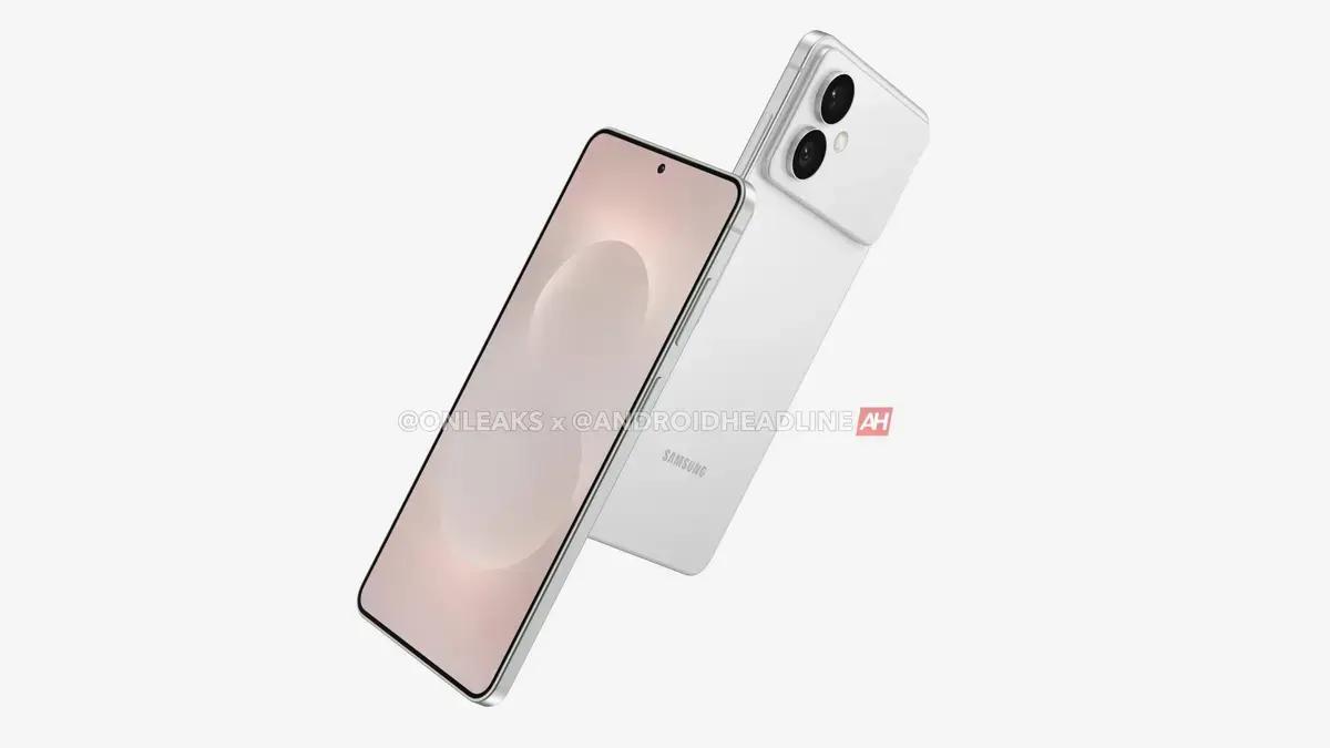 Novas imagens revelam design do Galaxy S26 Edge com corpo fino e destaque na câmera