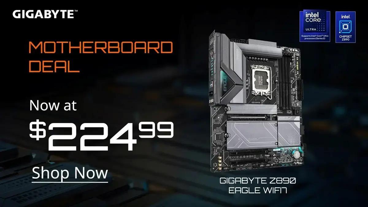 Placa-mãe GIGABYTE Z890 Eagle WIFI7 oferece recursos avançados para processadores Intel