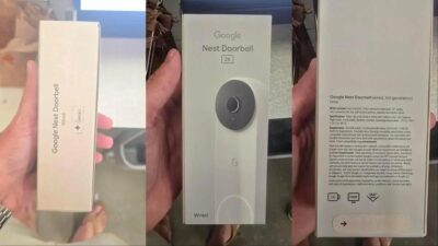Especificações principais da nova campainha Google Nest Doorbell 2K são reveladas antes do lançamento