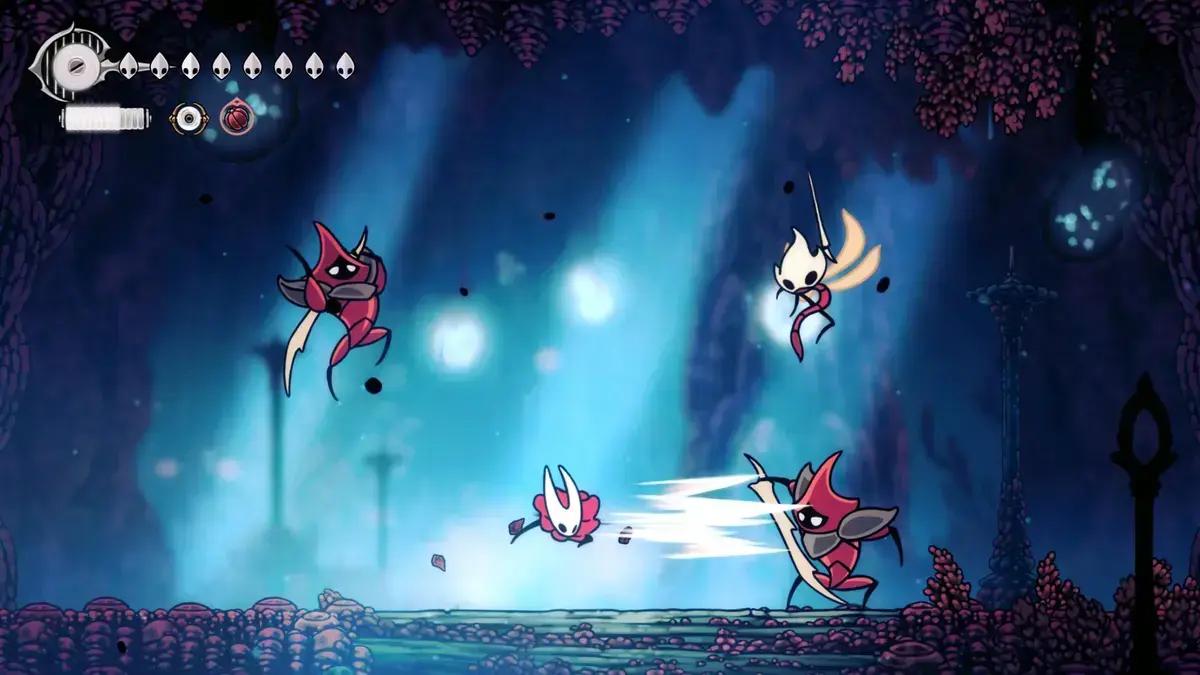 Desempenho de Hollow Knight: Silksong no Nintendo Switch 2 com gameplay a 120 FPS