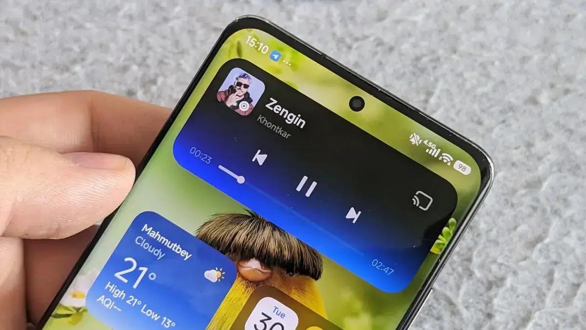 Como usar o recurso HyperIsland em versões antigas do HyperOS da Xiaomi