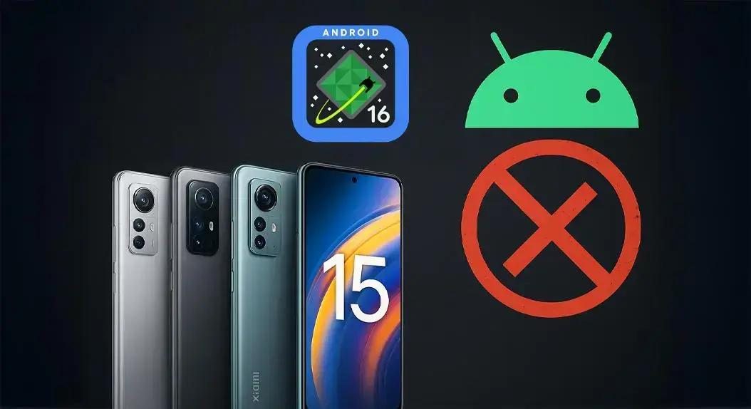 31 modelos Xiaomi não receberão atualização para Android 16