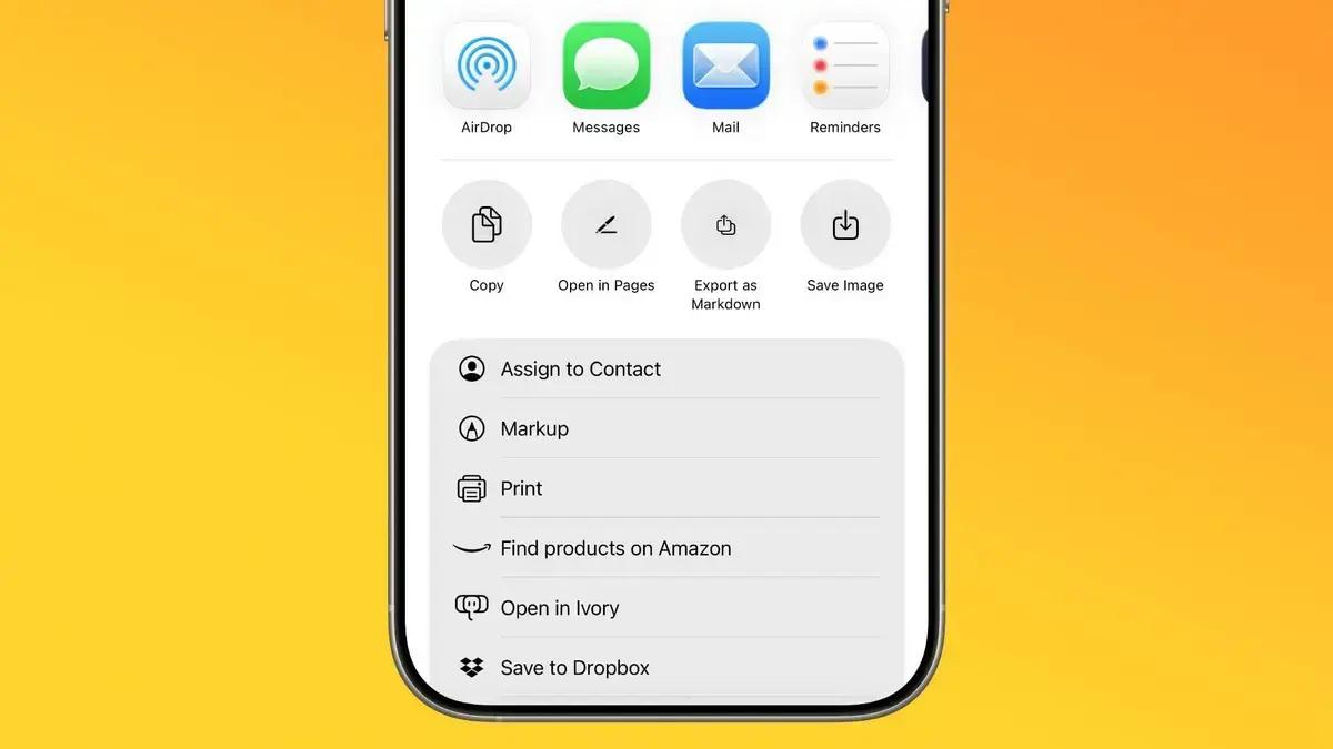 iOS 26 traz importação e exportação de arquivos Markdown no app Notas da Apple