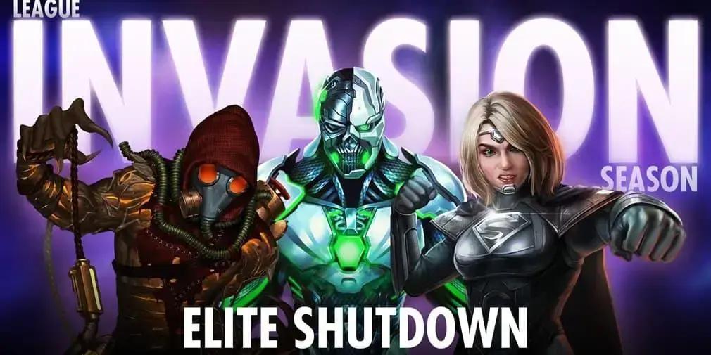 Evento Elite Shutdown League Invasion retorna com desafio estratégico em Injustice 2 Mobile