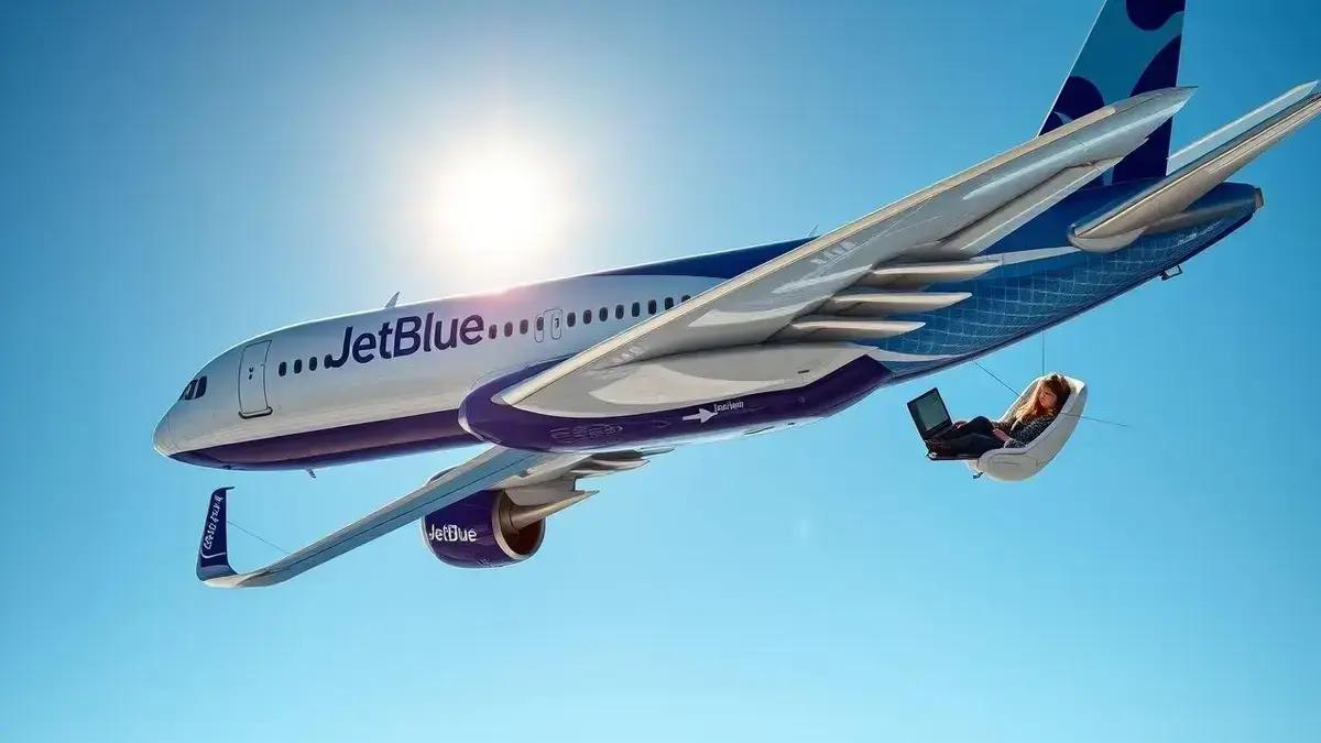 Amazon fecha primeiro contrato para oferecer internet via satélite em voos da JetBlue