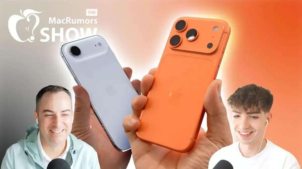 Impressões iniciais dos iPhones Air e 17 Pro: análise detalhada do MacRumors Show