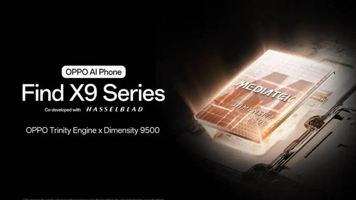 Oppo confirma data global para lançamento da linha de celulares Find X9
