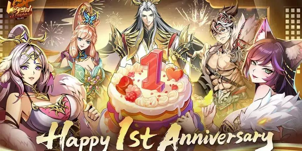 Legend of Kingdoms comemora um ano de lançamento com eventos especiais