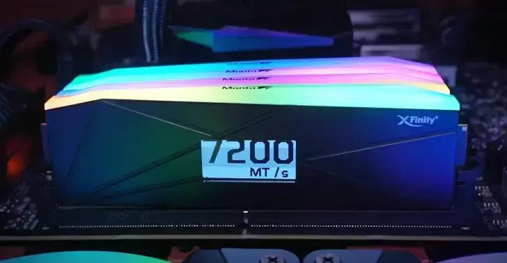 V-Color lança XFinity+, primeira memória DDR5 com display OLED integrado e até 9066 MT/s