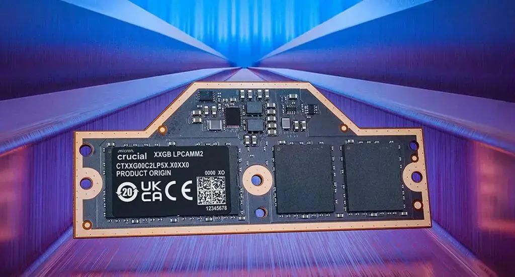 Crucial lança memória LPCAMM2 para laptops com até 64 GB e 8533 MT/s