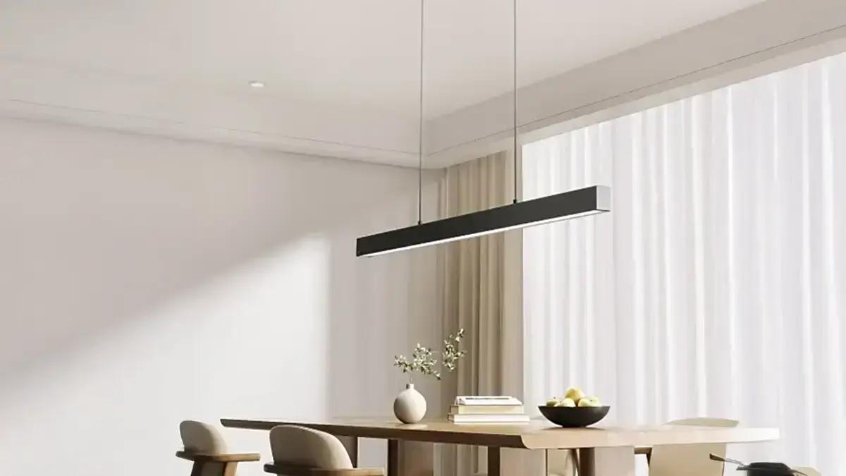 Xiaomi lança lustre Mijia com iluminação dupla para refeições e estudos