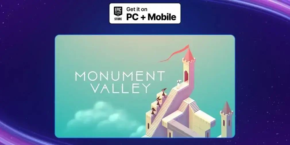 Monument Valley está disponível gratuitamente na Epic Games Store para dispositivos móveis (não disponível no Brasil)